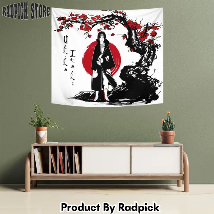 Uchiha itachi tapestry custom japan style anime home decor  rp5947195